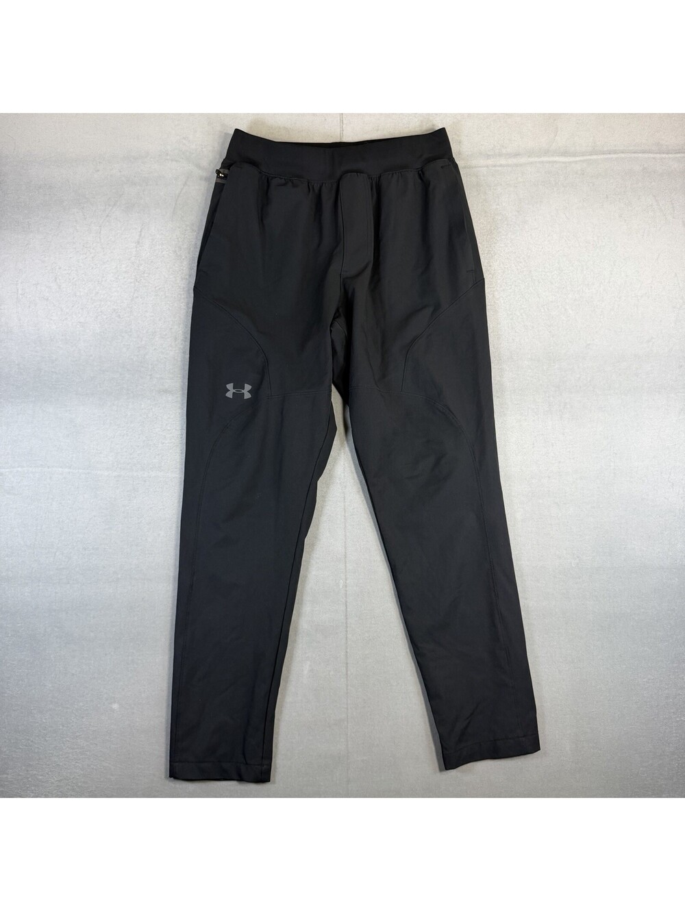 Under Armour Unstoppable Jogger Pants Mens Medium Black Tapered Athletic Active